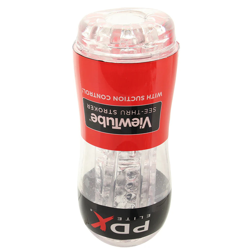 PDX Elite ViewTube See-Thru Stroker – Watch, Feel & Magnify the Fun 👀💦