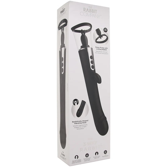 The 3 Way Rabbit Vibe and Pussy Pump