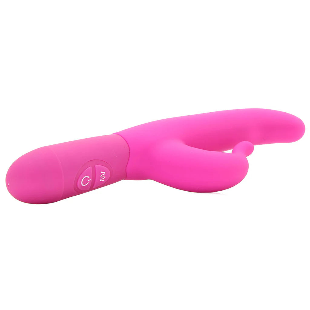 Posh 10-Function Silicone Teasing Tickler (Pink) – Dual Stimulation, Endless Vibes 💖🐇