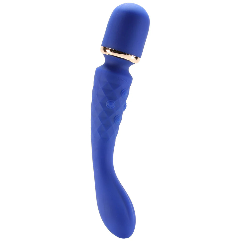 BodyWand Luxe 2-Way Wand – Blue