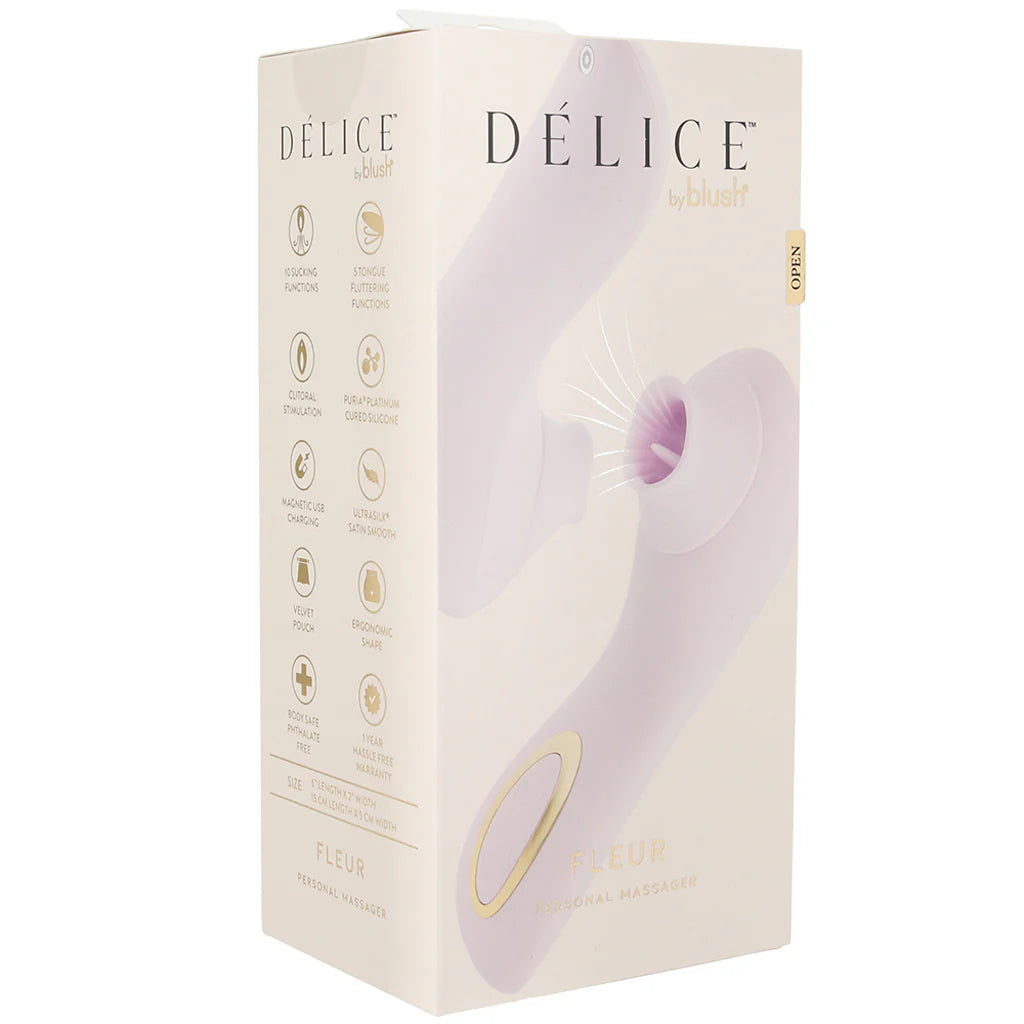 Delice Fleur Fluttering Suction Vibe