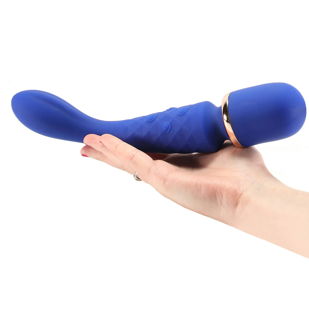 BodyWand Luxe 2-Way Wand – Blue