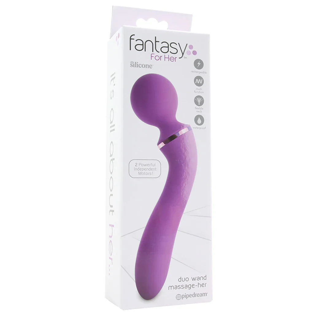 BodyWand Luxe 2-Way Wand – Blue